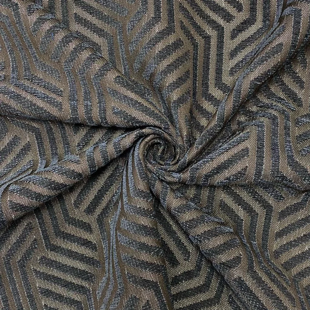 Brown And Black Tiles Upholstery Fabric 1 Brown And Black Tiles Upholstery Fabric