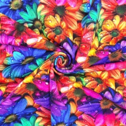 Rainbow Flora French Terry Fabric -Ernst Fabric Store 02A13E1E FE6C 4053 9122 D7DC758FF2D1