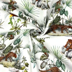 Wild Tropics Cotton Poplin Fabric -Ernst Fabric Store 0360A1A2 7836 4539 A0D5 85903743176E