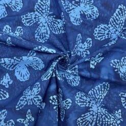 Large And Small Butterflies On Navy Cotton Batik Fabric 5 Large And Small Butterflies On Navy Cotton Batik Fabric -Ernst Fabric Store 042DF53A 5F4B 43CF 99F5 85821E0CC76E