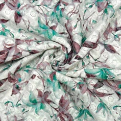 Floral Whisper Digital Embroidered Polycotton Fabric 14 Floral Whisper Digital Embroidered Polycotton Fabric -Ernst Fabric Store 049C0971 A087 41F1 8B1A D46545F098B0