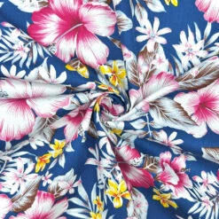Old Rose Garden Rose & Hubble Cotton Poplin Fabric -Ernst Fabric Store 062FA646 D936 4B86 8DAA EBFAD9E08DC9