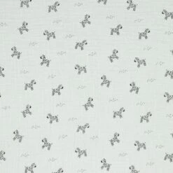 Zebra Organic Double Gauze Fabric 7 Zebra Organic Double Gauze Fabric -Ernst Fabric Store 08861.001 mainimage