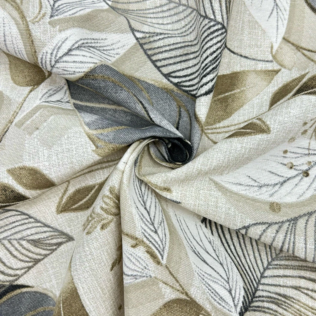 Elegant Leaf Print Water Resistant Fabric 4 Elegant Leaf Print Water Resistant Fabric - Image 4