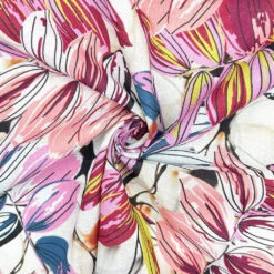 Leafy Fiesta Cotton Linen Blend Fabric -Ernst Fabric Store 09B35408 7225 45E5 8EAC 7B4D08D14EAF