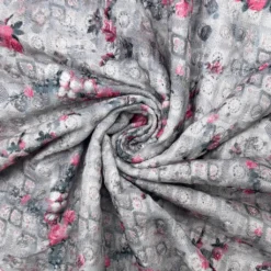 Rose Garden Digital Embroidered Polycotton Fabric 9 Rose Garden Digital Embroidered Polycotton Fabric -Ernst Fabric Store 09ED93AD 8F80 4102 8F84 60C6ECA7545B