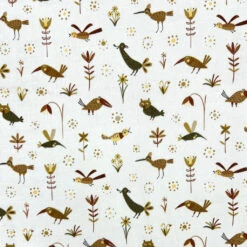 Birdsong Blossom Flat Double Gauze Fabric -Ernst Fabric Store 0A3D7127 E5BA 41AE AAF9 AA365DBC774A