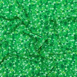 Mini Flowers On Green Crepe Fabric -Ernst Fabric Store 0ADE30A3 44BB 43B9 9CCE C7733CD69577