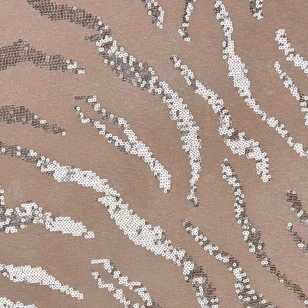 Sequin Wave Jersey Fabric 3 Sequin Wave Jersey Fabric - Image 3