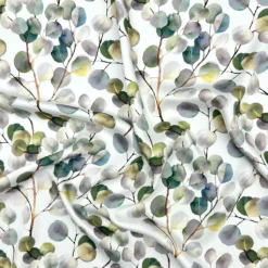 Leafy Dreamscape Viscose Satin Fabric -Ernst Fabric Store 0B0D5E2B BA14 4119 8C11 90E0E475CE72