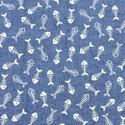 Fish Bones Water Resistant Fabric