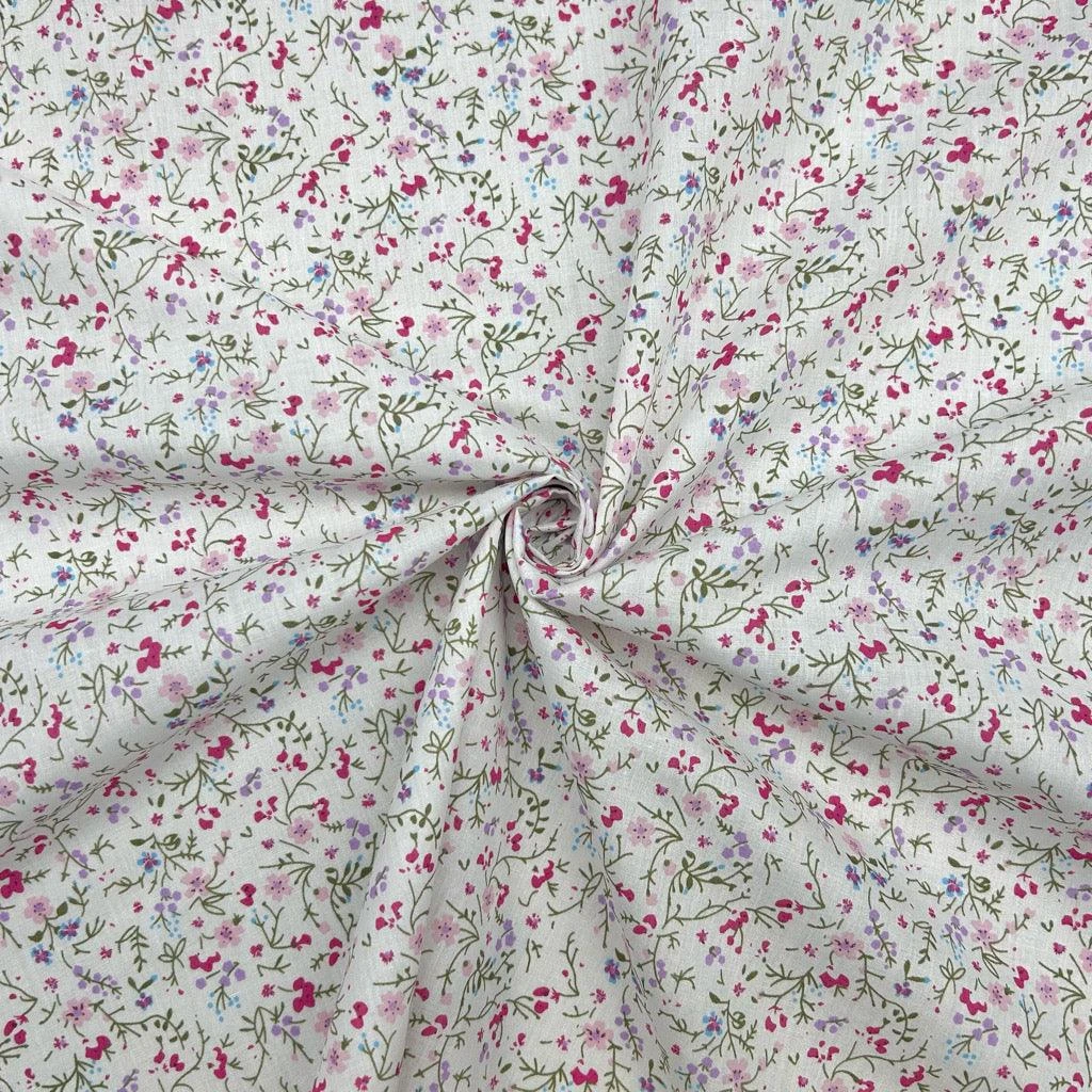 Floral Field Polycotton Fabric 7 Floral Field Polycotton Fabric - Image 7