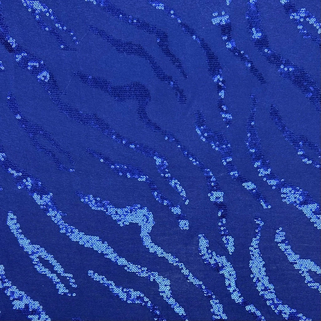 Sequin Wave Jersey Fabric 5 Sequin Wave Jersey Fabric - Image 5