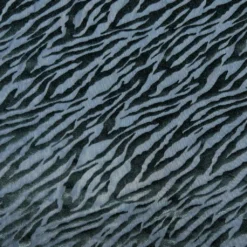 1 Navy Burnout Velour Fabric