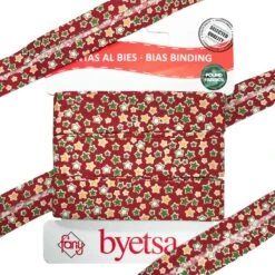 Mini Stars Cotton Bias Binding Tape - 5 Metres -Ernst Fabric Store 100