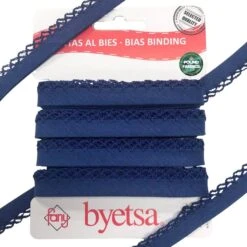 Picot Edge Polycotton Bias Binding Tape - 5 Metres -Ernst Fabric Store 111