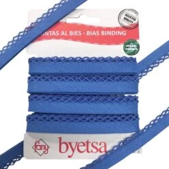 Picot Edge Polycotton Bias Binding Tape - 5 Metres -Ernst Fabric Store 113