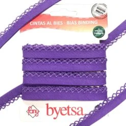 Picot Edge Polycotton Bias Binding Tape - 5 Metres -Ernst Fabric Store 117