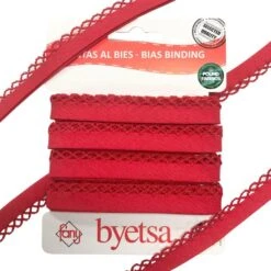 Picot Edge Polycotton Bias Binding Tape - 5 Metres -Ernst Fabric Store 121