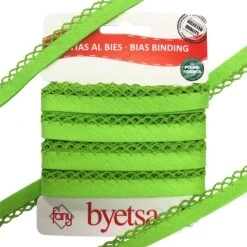Picot Edge Polycotton Bias Binding Tape - 5 Metres -Ernst Fabric Store 123