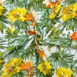 Tropical Scenery Cotton Linen Fabric -Ernst Fabric Store 1239A7DF 4352 4064 B5E7 971401A001B1