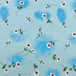 Airbrushed Flowers Viscose Challis Fabric -Ernst Fabric Store 12EEF790 22DE 41D3 9176 AD3C7579FC78