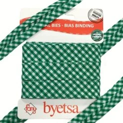 Gingham Polycotton Bias Binding Tape - 5 Metres -Ernst Fabric Store 13