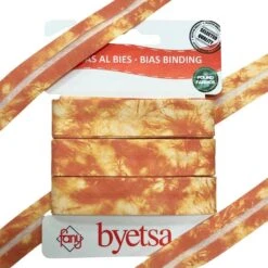Tie Dye Organic Cotton Bias Binding Tape - 5 Metres -Ernst Fabric Store 132
