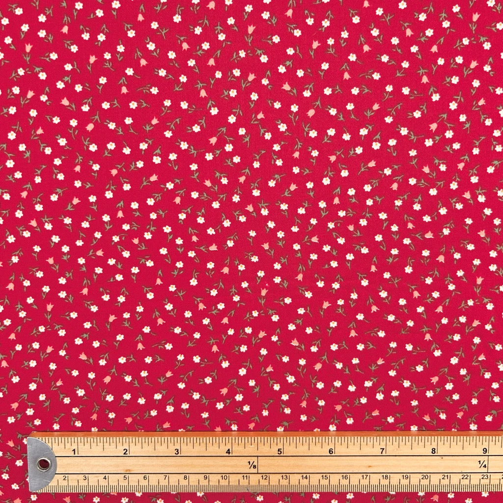 Tiny Garden Cotton Sateen Fabric 2 Tiny Garden Cotton Sateen Fabric - Image 2