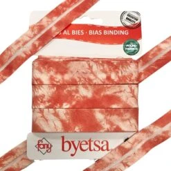 Tie Dye Organic Cotton Bias Binding Tape - 5 Metres -Ernst Fabric Store 134