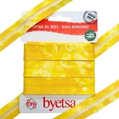 Tie Dye Organic Cotton Bias Binding Tape - 5 Metres -Ernst Fabric Store 135