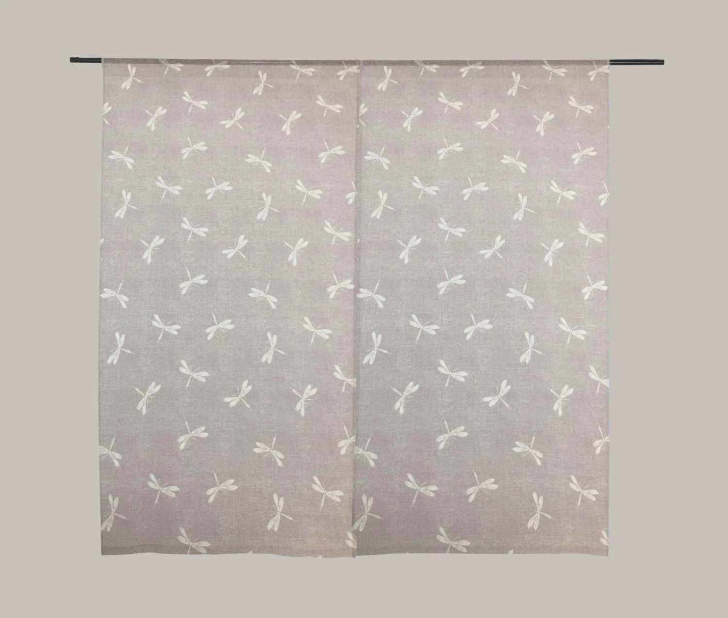 White Dragonfly On Lilac Panama Fabric 4 White Dragonfly On Lilac Panama Fabric - Image 4