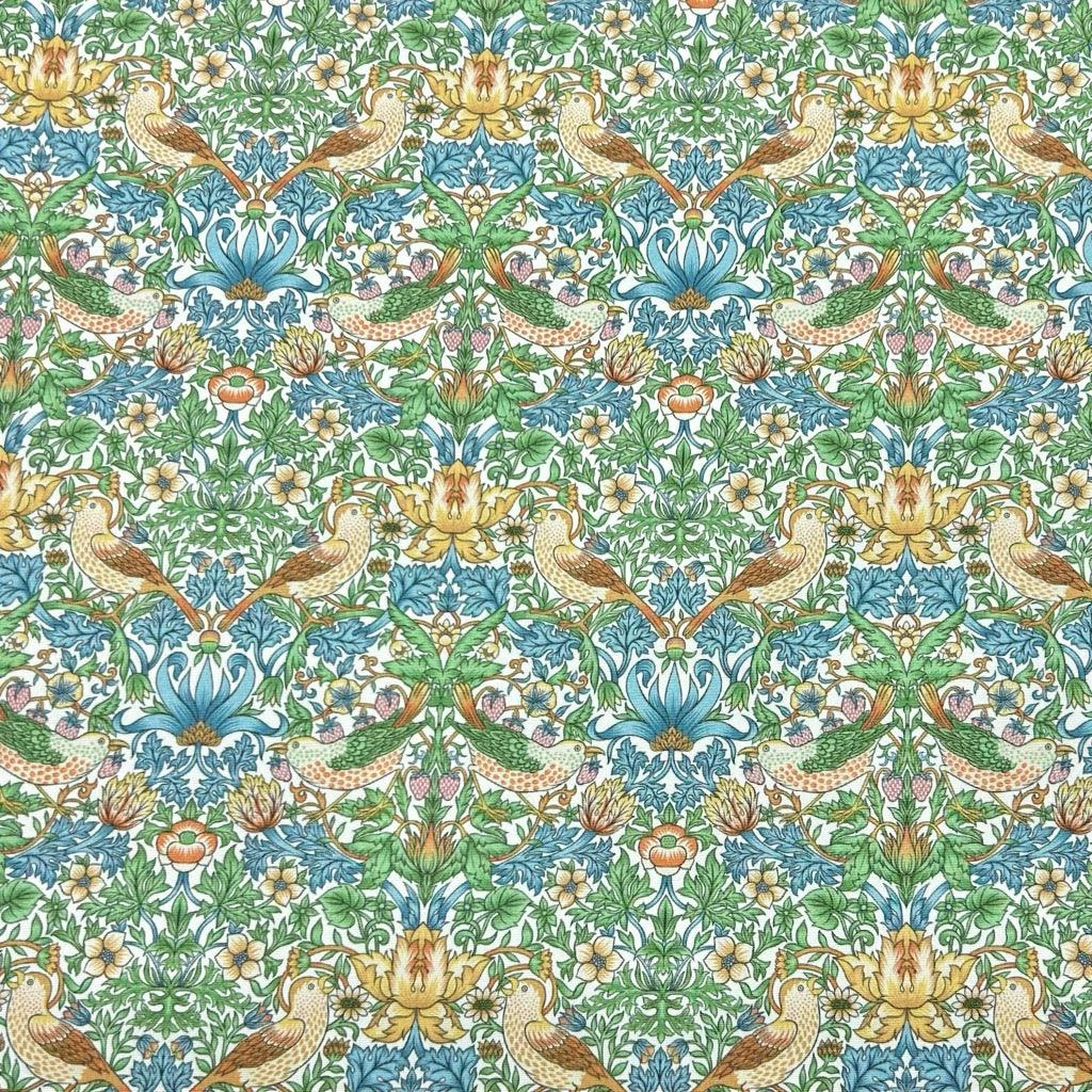 William Morris Garden Birds Water Resistant Fabric 3 William Morris Garden Birds Water Resistant Fabric - Image 3