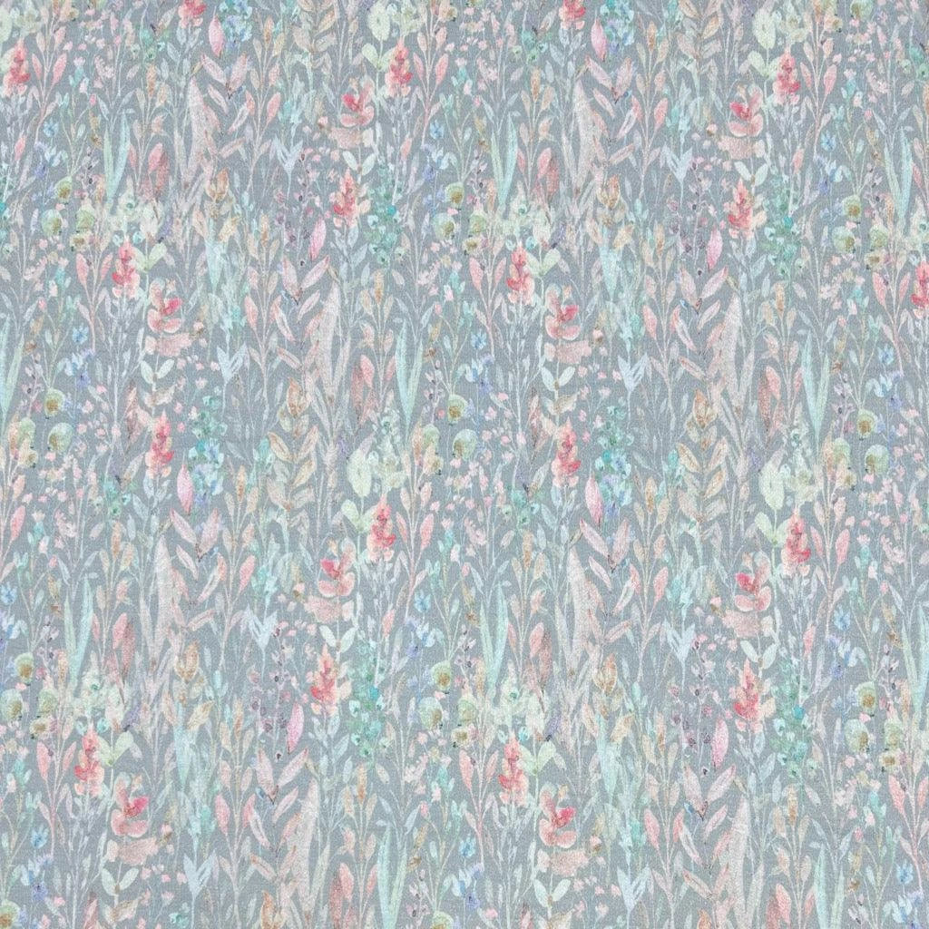 Busy Gardens Cotton Jersey Fabric 3 Busy Gardens Cotton Jersey Fabric - Image 3