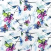 Floral Flight Viscose Jersey Fabric