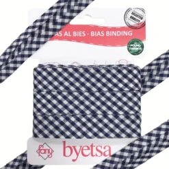 Gingham Polycotton Bias Binding Tape - 5 Metres -Ernst Fabric Store 17