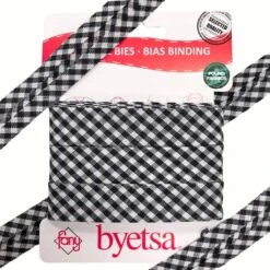 Gingham Polycotton Bias Binding Tape - 5 Metres -Ernst Fabric Store 18