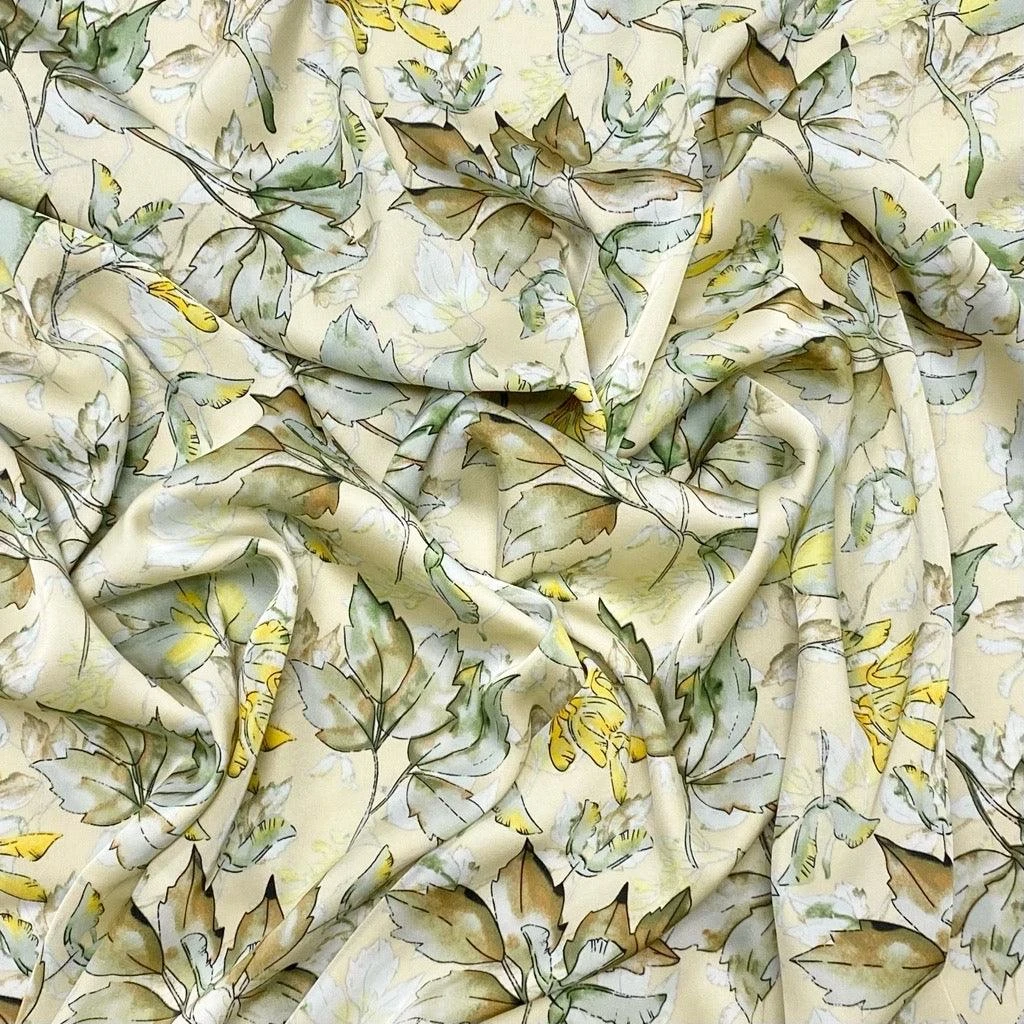 Graceful Garden Satin Fabric 3 Graceful Garden Satin Fabric - Image 3