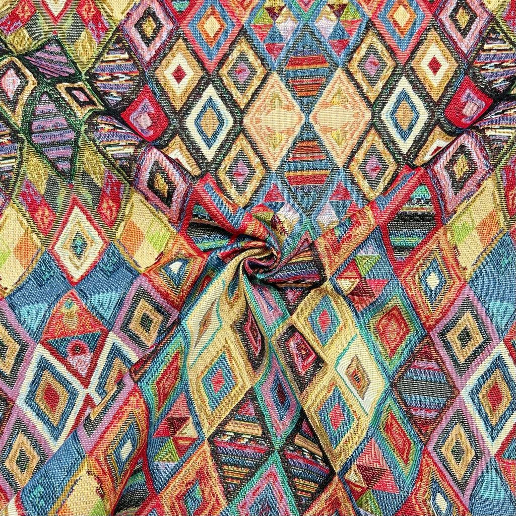 Patterned Tiles Tapestry Fabric 3 Patterned Tiles Tapestry Fabric - Image 3