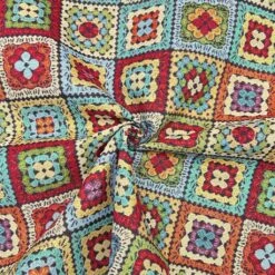 Patchwork Squares Tapestry Fabric -Ernst Fabric Store 1A27F296 6777 4792 BE99 CDDD3B905244