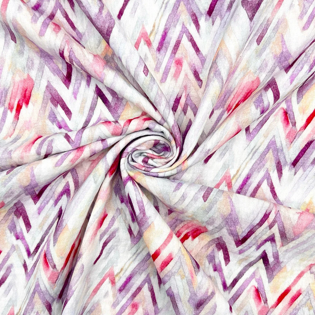 Vibrant Zigzags Double Gauze Fabric 4 Vibrant Zigzags Double Gauze Fabric - Image 4