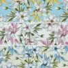 Tropical Cartoon Floral Cotton Linen Fabric