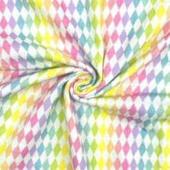 Rainbow Harlequin Double Gauze Fabric -Ernst Fabric Store 23E78D3F 6DA2 4B78 A0EB 30F0F3272854