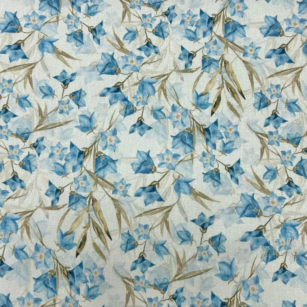 All Over Blooms Linen Viscose Fabric 3 All Over Blooms Linen Viscose Fabric - Image 3