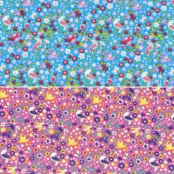 Birds And Blooms Polycotton Fabric