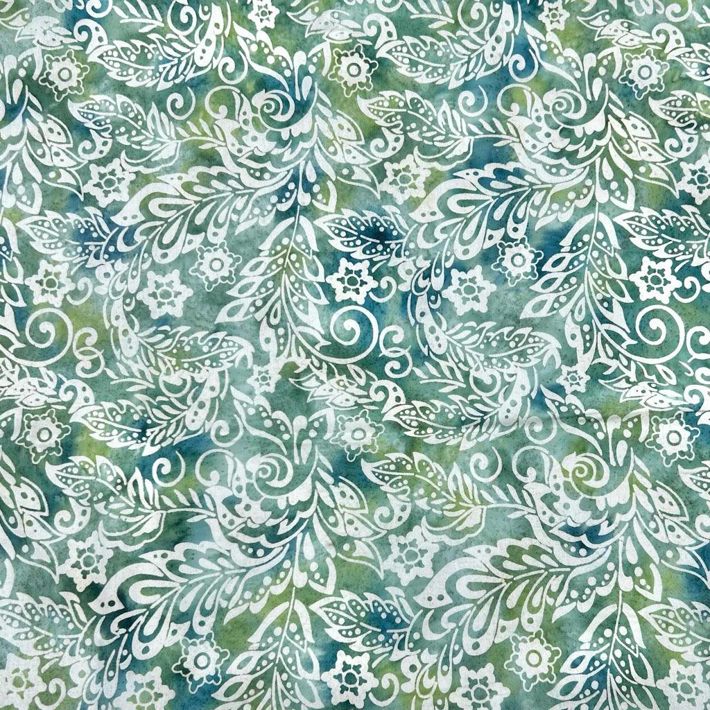 Abstract Designs Cotton Batik Fabric 3 Abstract Designs Cotton Batik Fabric - Image 3