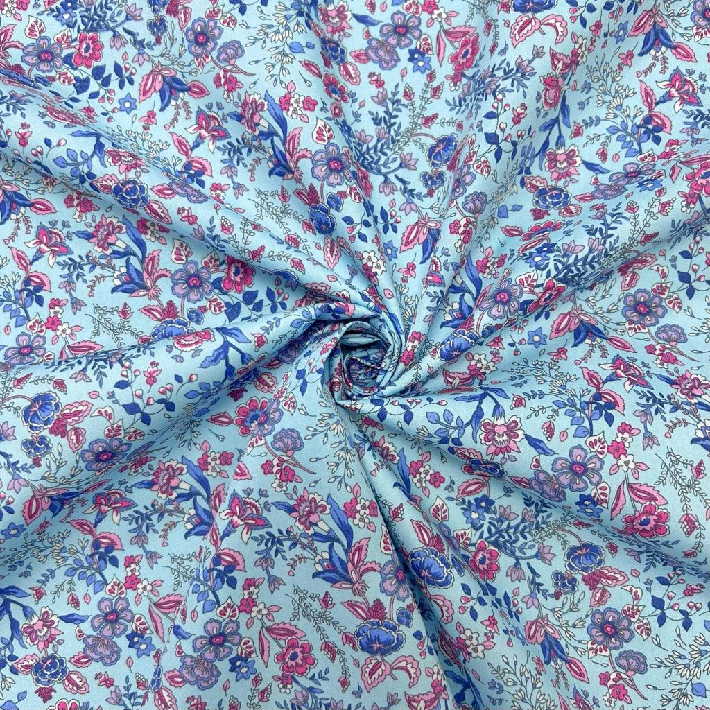 Abstract Gardens Rose & Hubble Cotton Poplin Fabric 3 Abstract Gardens Rose & Hubble Cotton Poplin Fabric - Image 3