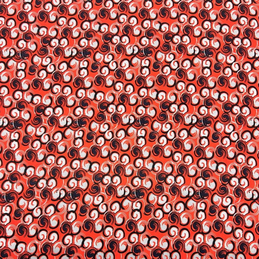 All Over Swirls Crepe Fabric 3 All Over Swirls Crepe Fabric - Image 3