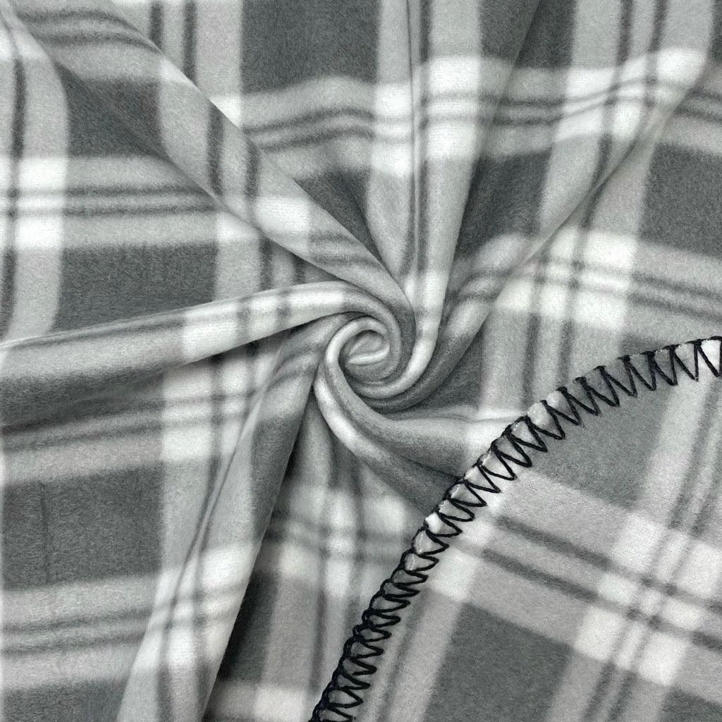 Checkered Fleece Blanket 9 Checkered Fleece Blanket - Image 9