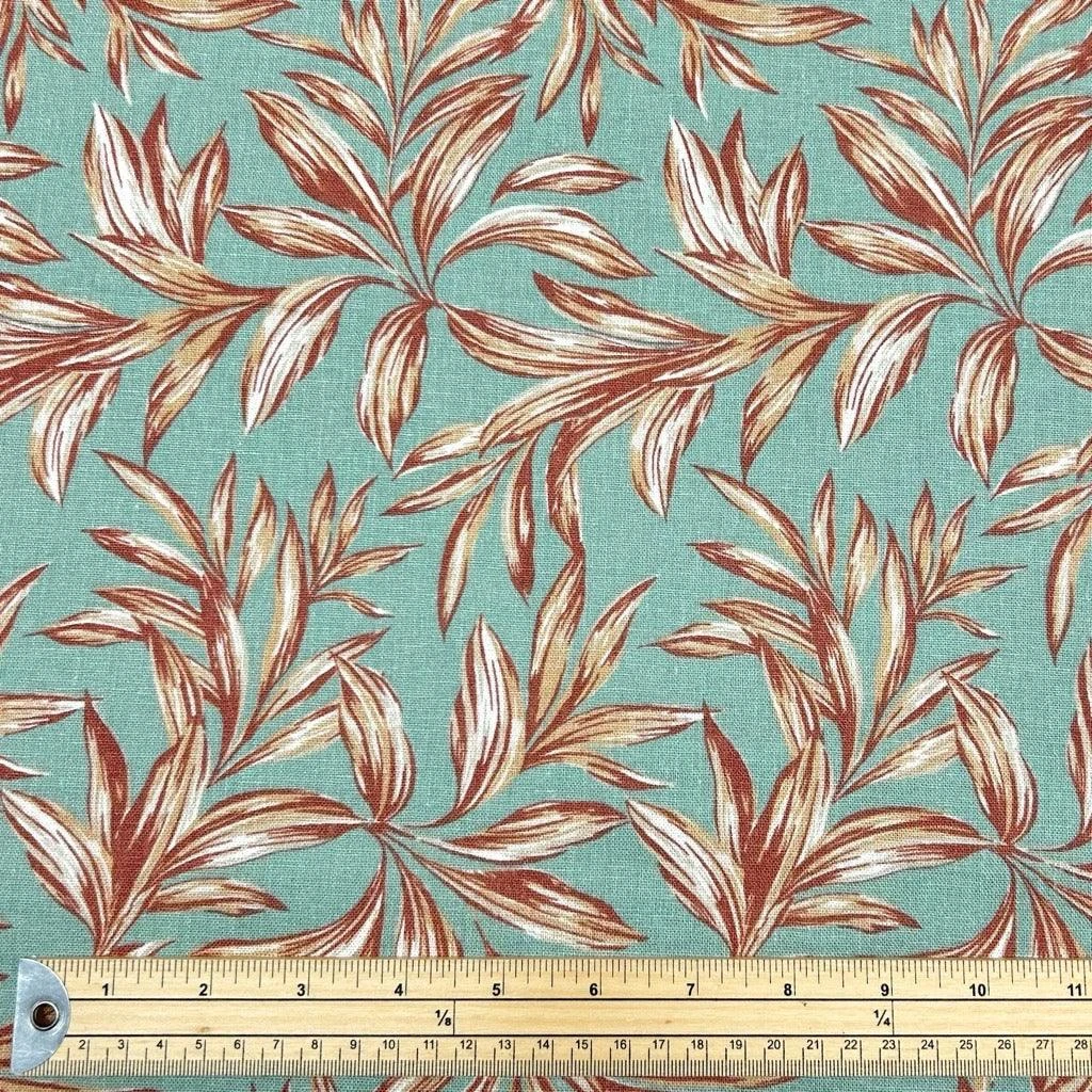 Tropical Oasis Linen Viscose Fabric 2 Tropical Oasis Linen Viscose Fabric - Image 2